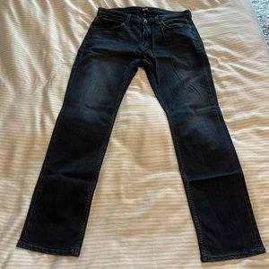 Paige men’s jeans - “Federal” slim straight fit - gray wash - size 32